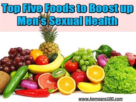 Foods to boost sex drive male